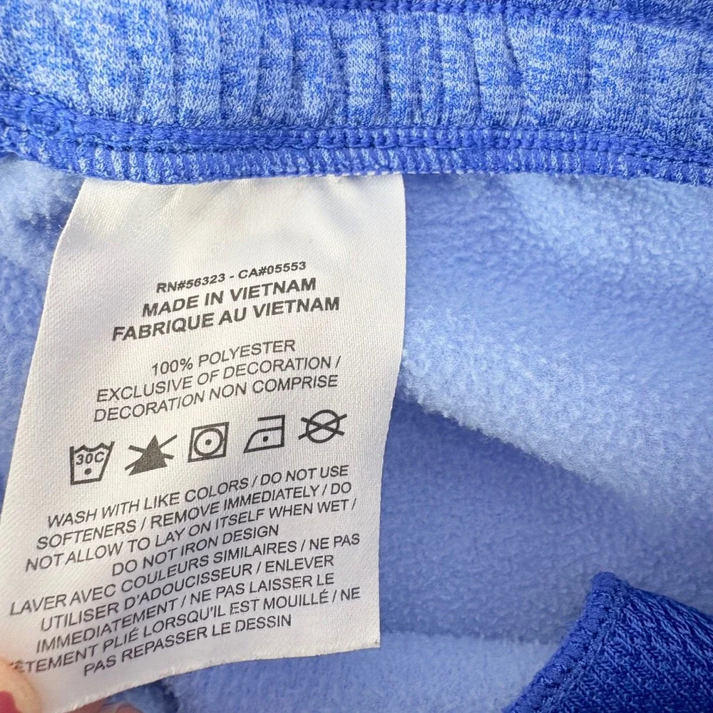 Nike Therma-FIT Joggers Youth Boys XL Blue Excellent Heathered Fleece Sweatpants